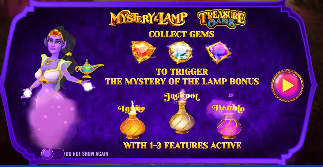 Mystery of the Lamp Treasure Oasis